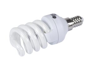 נורת מיני ספירל 20W E27 אור קר
