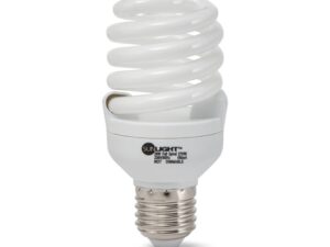 נורת מיני ספירל 20W E27 אור חם