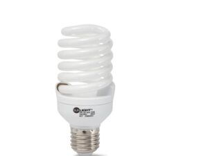 נורת מיני ספירל 25W E27 אור קר