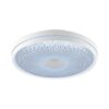 צמוד תקרה דקורטיבי לבן CRYSTAL 60W אור ניטרלי