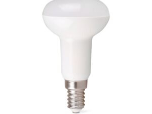 נורת לד מיני רפלקטור חלבית R50 E14 6W אור קר