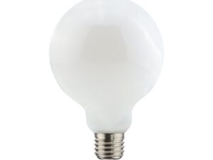 נורת גלוב 95 OPAL חלבית E27 8.5W אור ניטרלי