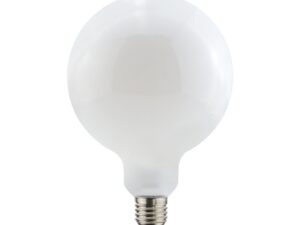 נורת גלוב 125 OPAL חלבית E27 8.5W אור ניטרלי