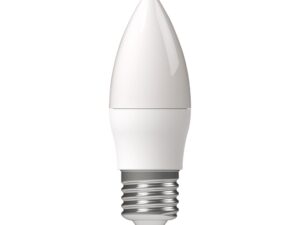 נורת נר חלבית E27 5W אור קר