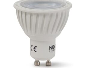 נורת דקרויקה לבנה 36° GU10 7W אור חם