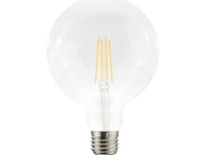 פחם גלוב שקוף E27 8W