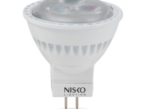 נורת דקרויקה מיני לבנה MR11 3W 30° אור קר