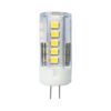 נורת לד שקופה G4 3W 12V אור חם