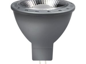 נורת דקרויקה אפורה 38° GU5.3 7W אור קר
