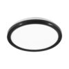 צמוד תקרה שחור TIMEUP 18W 30CM IP54 3CCT