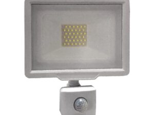 גוף הצפה לבן MIRAGE 30W IP65 עם חיישן אור קר