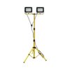 פנסי הצפה עם חצובה WORKER 50Wx2 אור קר