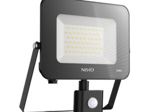 הצפה שחור EAGLE 50W IP65 אור קר עם חיישן