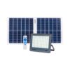 תאורת הצפה סולארית אפור SUNLY 220W IP66 אור חם