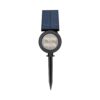 דוקרן סולארי שחור SPIKE 5W IP65 אור חם