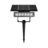 דוקרן סולארי SUNRAY 12W IP65 אור חם