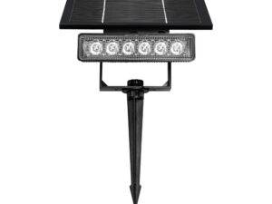 דוקרן סולארי SUNRAY 12W IP65 אור חם