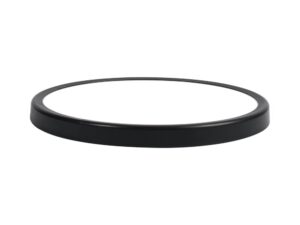 צמוד תקרה שחור TIME 12W 180MM IP40 3CCT