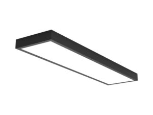 פאנל לד על הטיח שחור 48W 300X1200 אור קר