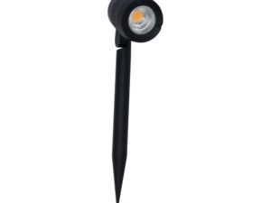 דוקרן גינה שחור CANARY IP66 5W 24V אור חם