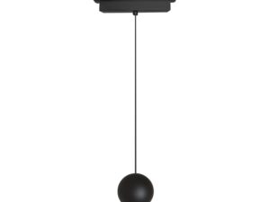 ספוט לד כדור תלוי שחור לפס צבירה מגנטי TIKTOK BALL-H 9W אור ניטרלי