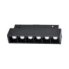 ספוט לד 6 נקודות שחור לפס צבירה מגנטי TIKTOK DOT11 5W אור ניטרלי