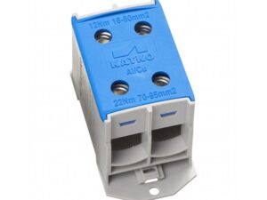 מהדק כפול לפס דין KL 2x95 כחול