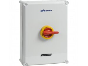 מנתק בעומס 4X160A בקופסת פוליקרבונט IP65