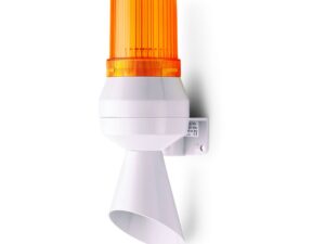 צופר מיני עם נורת קסאנון - KLF כתום 24VDC
