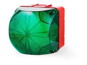 מנורת התראה לד גודל 1 QDS אור ירוק 24VAC/DC