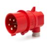 תקע נייד אנכי 5X16A IP44