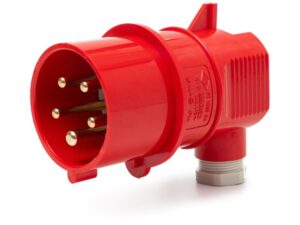 תקע נייד אנכי 5X16A IP44