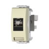 שקע מחשב RJ45 CAT 5E קרם ניסקו סוויץ’