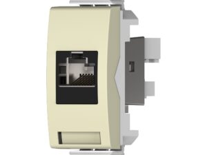 שקע מחשב RJ45 CAT 5E קרם ניסקו סוויץ'