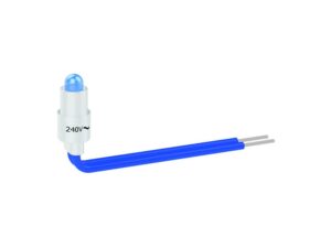 נורת לד כחולה 12-24V AC/DC ניסקו סוויץ'