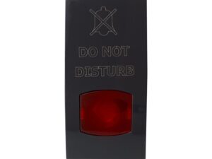 סימון DND מואר לד אדום 1 מודול שחור ניסקו סוויץ'