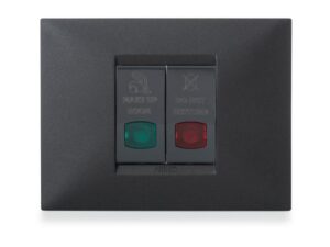מסגרת BE אפור גרניט 2 מודול ניסקו סוויץ'