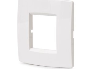 מסגרת SEE לבנה 60 מ"מ 2 מודול ניסקו סוויץ'