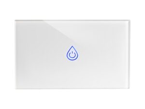 מתג טאץ' דו-קוטבי חכם זכוכית לבנה 3 מודול WIFI