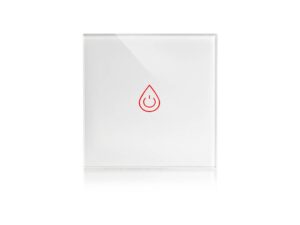 מתג טאץ' דו-קוטבי חכם זכוכית לבנה WIFI 60mm