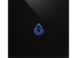 מתג טאץ' דו-קוטבי חכם זכוכית שחורה WIFI 60mm
