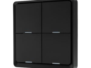 מתג הדבקה חכם - 12 תרחישים שחור ZIGBEE
