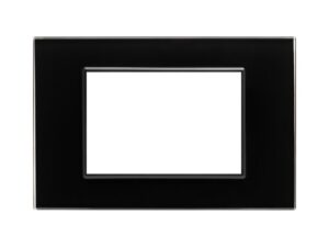 מסגרת זכוכית מרחפת שחור מט NISKO SMART SLIM 3M