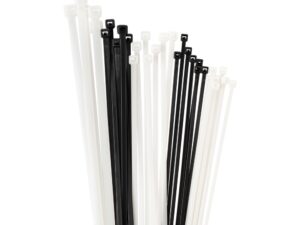 חבק ניילון לבן 100 יח' 150X2.5MM