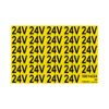 מדבקה 24V