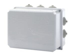 קופסת הסתעפות עם פטמות T-2-130P 190X150X130 IP55