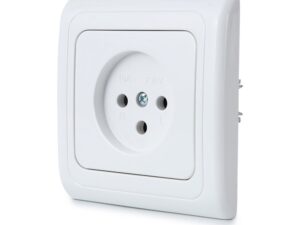 שקע כח מוגן ילדים תחת הטיח ספיר