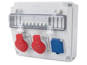 קופסת שירות N-NPL 2516.110 עם: 1 ח"א 1X16 ו -2 ח"א 3X16