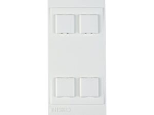 מתאם תקשורת לבן לאביזרי קיסטון לעמדת NISKO OFFICE