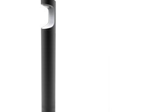 בולרד לד אפור BLINK 9W 800mm אור חם